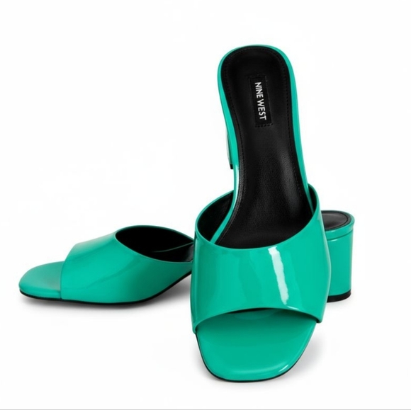 Nine West Shoes - NIB Nine West Ferris Light Green Size 6 Block Heel Sandals!